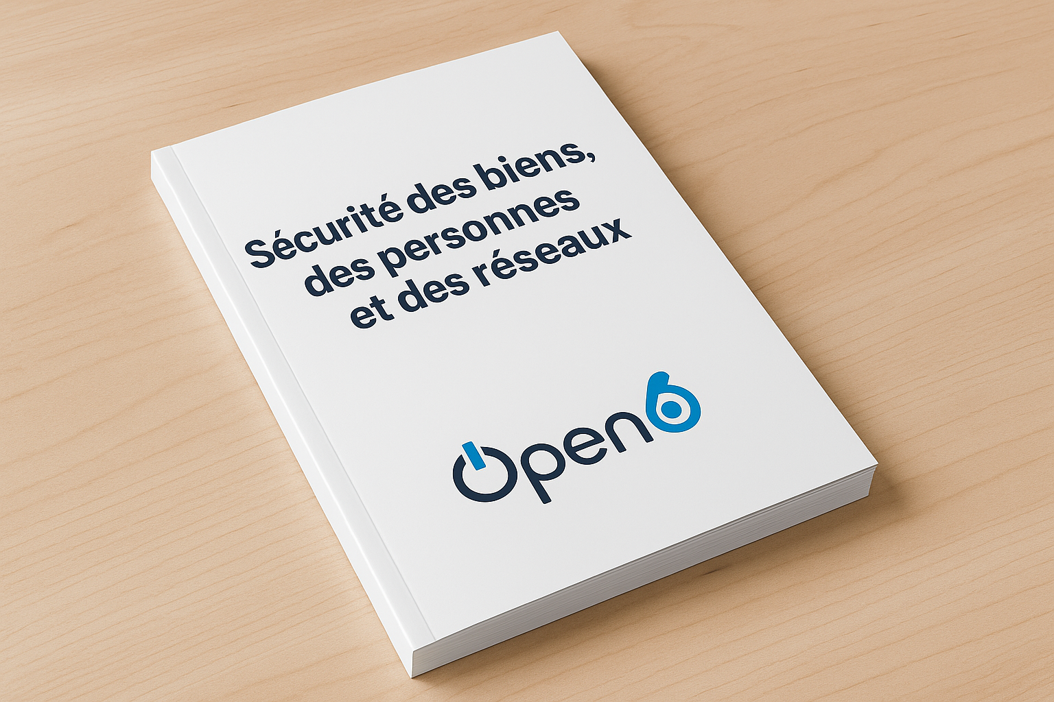 Sécurité des biens, des personnes et des réseaux - OPEN6